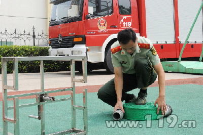 青島消防研發(fā)“卷帶機”獲國家專利