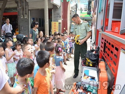 觀看消防器材