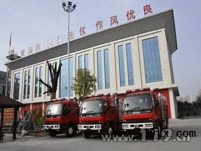 寶雞消防新購置的城市主戰(zhàn)消防車