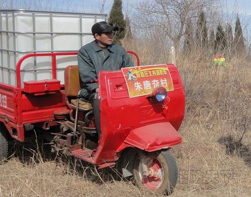 院格莊街道研發(fā)簡易消防車