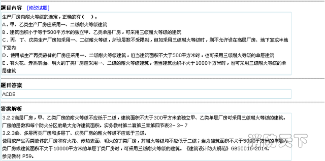 2016《消防技術(shù)實務(wù)》考后總結(jié)及2017考試趨勢