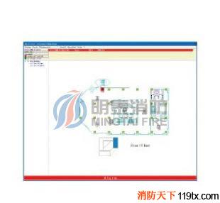 德探消防VD基本11 火災(zāi)報警圖型顯示軟件